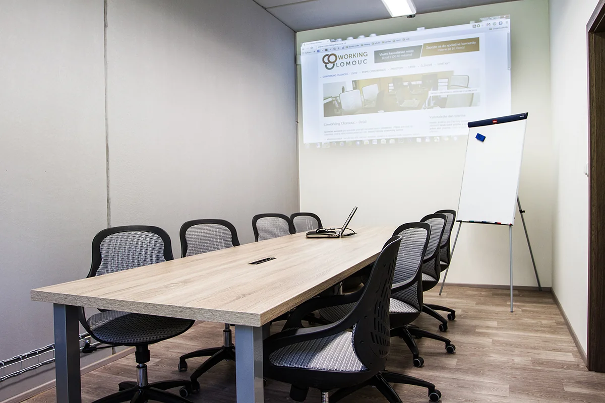 Zasedací místnost Coworking Olomouc